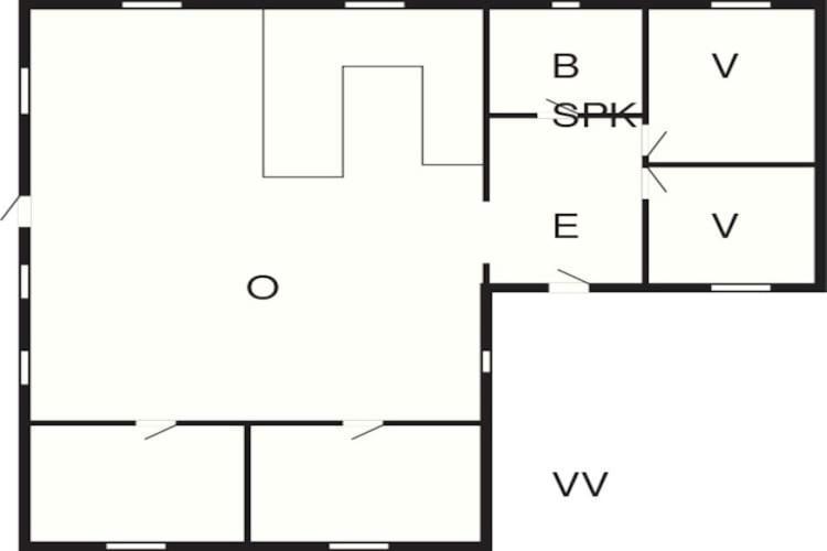 8 Person Holiday Home In R M Lakolk Exterior foto